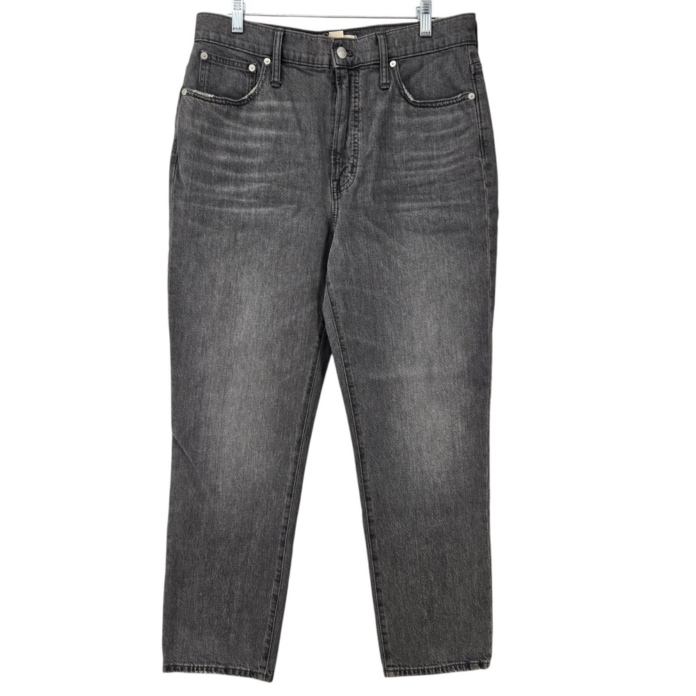 Madewell Jeans Womens 31 The Perfect Vintage Denim Gray Faded Fitted NWT $128